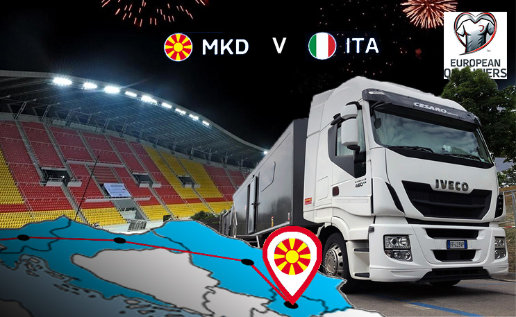 Cesaro Group Event Road Truck Italia Macedonia